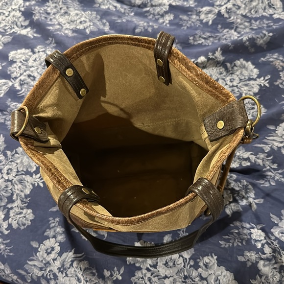 Vintage Rough and Tumble Purse made in Maine - Picture 6 of 10